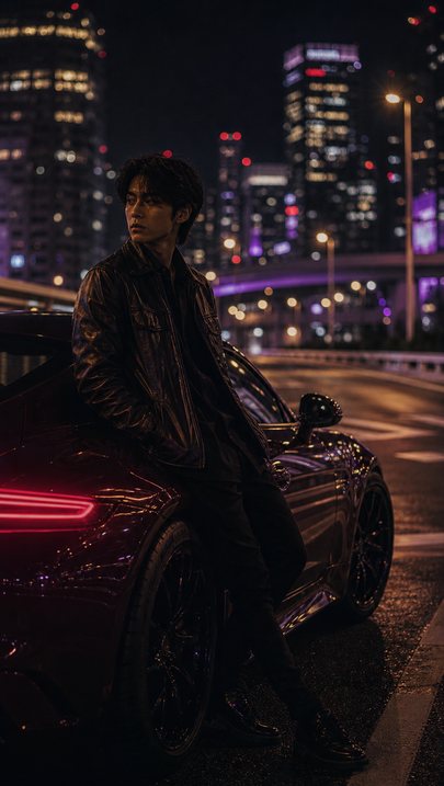 Night drive loop with Kai Tanaka